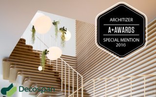 Decospan décroche une "Mention spéciale 2016" au concours Architizer 2015/2016 - Batiweb