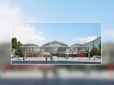 Ancienne halle de la SNCF transformée en lieu de travail pour accueillir des futurs start-ups Batiweb Ancienne halle de la SNCF transformée en lieu de travail pour accueillir des futurs start-ups Batiweb