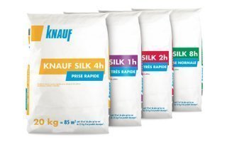 Knauf SILK, l’enduit à joints à prise pour plaques de plâtre qui allie finesse, productivité et moins de pénibilité sur les chantiers