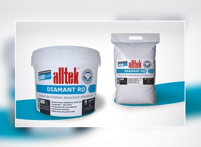 Enduit dépolluant prêt à l’emploi anti-formaldéhydes : adoptez un air sain avec Alltek Diamant R+ Batiweb Enduit dépolluant prêt à l’emploi anti-formaldéhydes : adoptez un air sain avec Alltek Diamant R+ Batiweb