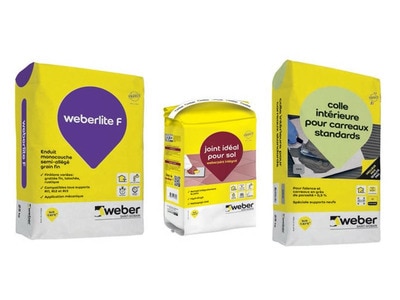 Emballages, produits et services : les innovations de Weber Batiweb Emballages, produits et services : les innovations de Weber Batiweb
