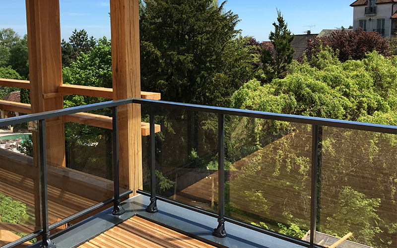 dani alu : Garde-corps en aluminium pour balcon et toiture-terrasse - Batiweb