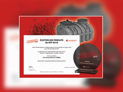 Le filtre compact Bioméris récompensé par le label des produits du bâtiment 2018 Batiweb Le filtre compact Bioméris récompensé par le label des produits du bâtiment 2018 Batiweb