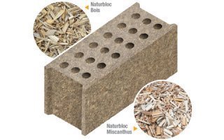 La synergie entre Ciments Calcia et Alkern récompensée aux Chantiers de l’Innovation 2018 avec Naturbloc, une nouvelle génération de blocs porteurs isolants biosourcés