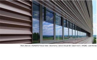 Profil nervuré de VMZINC® : des pliages sur-mesure pour dynamiser les façades Batiweb Profil nervuré de VMZINC® : des pliages sur-mesure pour dynamiser les façades Batiweb