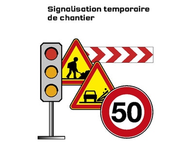 Information prévention : Signalisation temporaire de chantier Batiweb Information prévention : Signalisation temporaire de chantier Batiweb