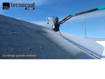 Système d’étanchéité liquide projeté multi-support : TECNOCOAT P-2049 Batiweb Système d’étanchéité liquide projeté multi-support : TECNOCOAT P-2049 Batiweb