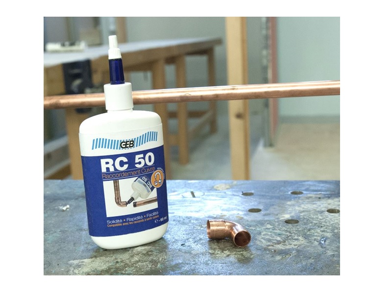 Innovation : raccorder le cuivre et le laiton sans souder avec RC 50 - Batiweb
