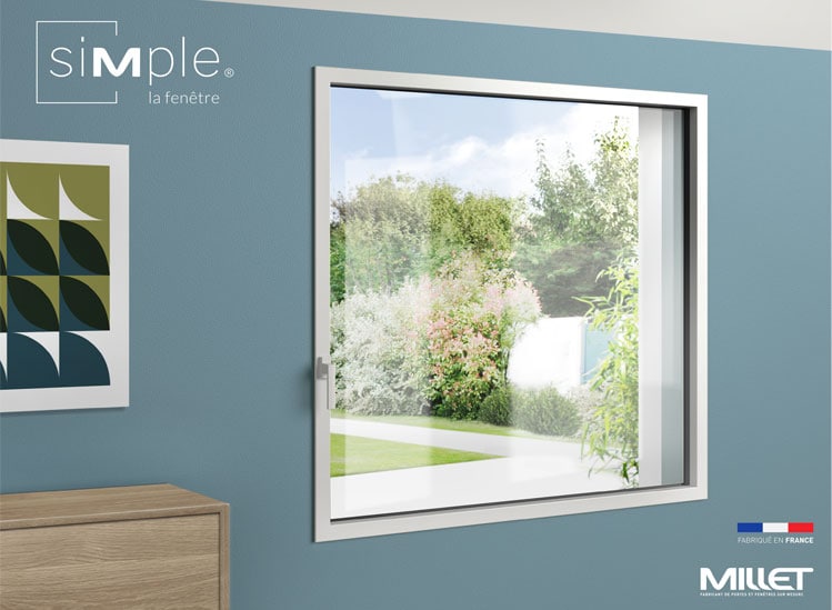 INVISIBLE, FINE et SOLIDE. Découvrez siMple la fenêtre