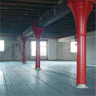 Système constructif de planchers légers et de faible épaisseur en béton sur profilés à queue d'aronde LEWIS® - Batiweb