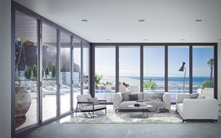 Nouvelle porte repliable d'angle AMBIAL : des ouvertures xxl originales Batiweb Nouvelle porte repliable d'angle AMBIAL : des ouvertures xxl originales Batiweb