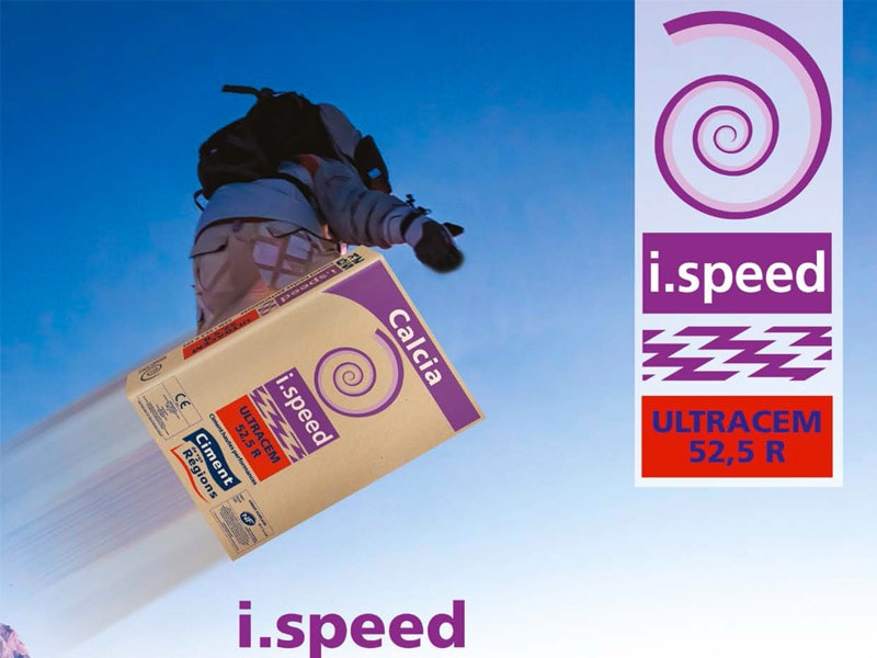 i.speed ULTRACEM 52,5 R - le ciment qui n'a pas froid aux yeux - Batiweb