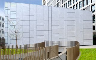 Le BAO Papyrus de Carea Façade utilisé pour la construction des nouveaux bureaux RMN (75)
