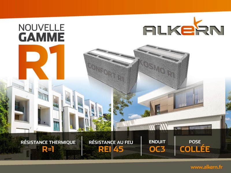 ALKERN lance la gamme R1 pour la maison individuelle et le collectif - Batiweb