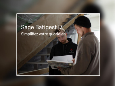 Sage Batigest i7 intègre Chorus Pro ! Batiweb Sage Batigest i7 intègre Chorus Pro ! Batiweb