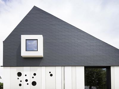 Jouez avec les Ardoises Vertigo TECTA pour une façade unique Batiweb Jouez avec les Ardoises Vertigo TECTA pour une façade unique Batiweb
