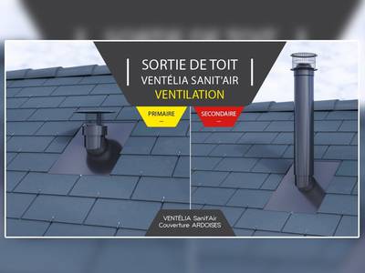 VENTÉLIA SANIT’AIR, sorties de toit pour la ventilation des réseaux d’assainissement par Cheminées Poujoulat Batiweb VENTÉLIA SANIT’AIR, sorties de toit pour la ventilation des réseaux d’assainissement par Cheminées Poujoulat Batiweb