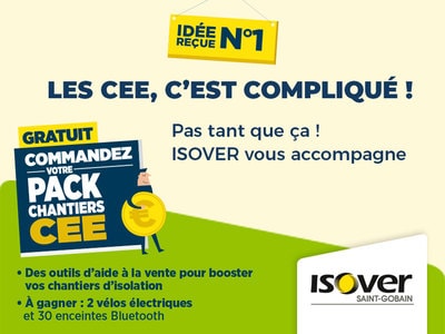 Les CEE, c’est pas si compliqué ! ISOVER vous accompagne Batiweb Les CEE, c’est pas si compliqué ! ISOVER vous accompagne Batiweb