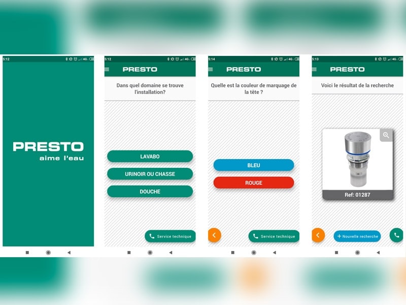 PRESTO APP - L'application mobile qui permet de changer de tête ! - Batiweb