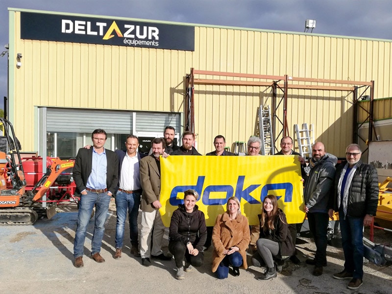 DOKA France s'associe avec DELTAZUR Équipements pour un partenariat commercial sur la région PACA - Batiweb