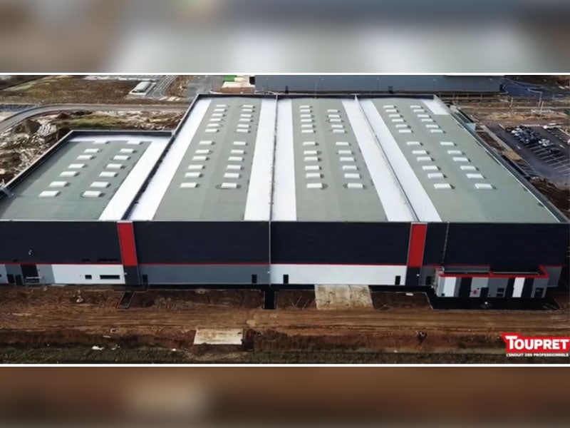 Le groupe TOUPRET investit 14 Millions € dans son troisième site industriel en France - Batiweb