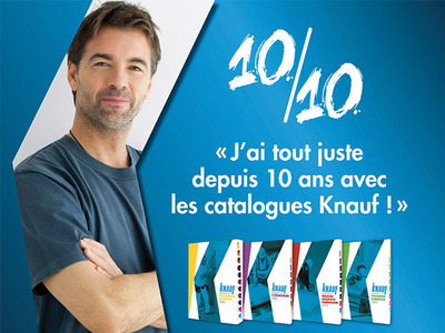 KNAUF célèbre les 10 ans de ses catalogues métiers ! Batiweb KNAUF célèbre les 10 ans de ses catalogues métiers ! Batiweb