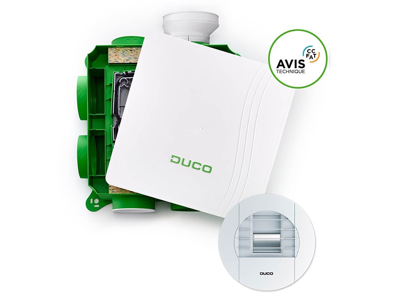 Duco obtient l'Avis Technique pour sa nouvelle gamme de VMC DucoBox Hygro - Batiweb