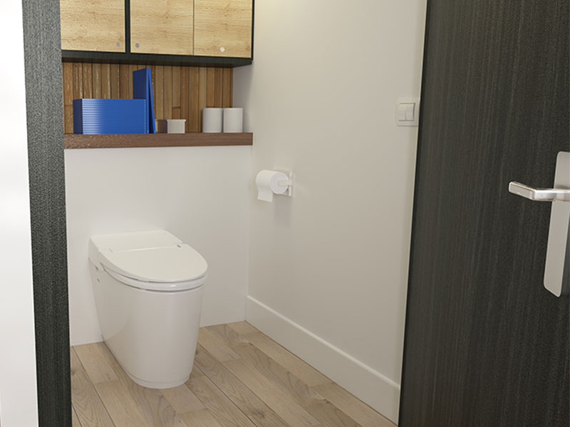 Innovation SANISMART de SFA : un WC broyeur ultra-léger à l'hygiène optimale - Batiweb