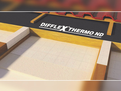 BWK propose Difflex Thermo ND, un écran de sous-toiture...