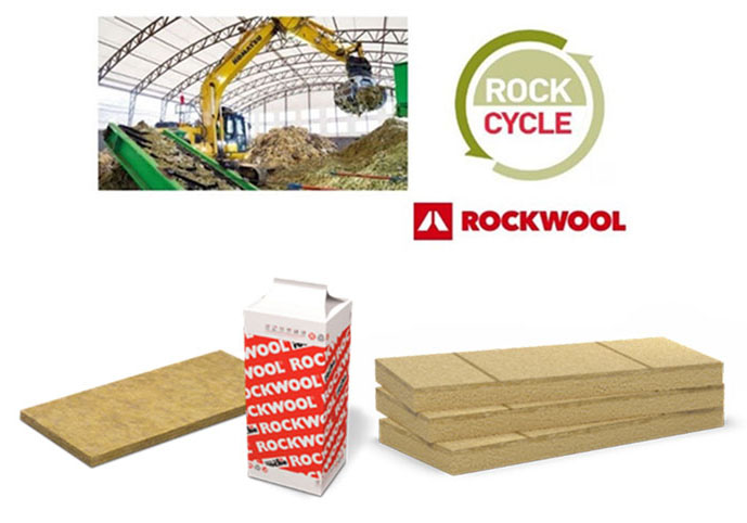 RockfaÃ§ade & Ecorock Duo, les produits utilisÃs par Rockwool sur le chantier