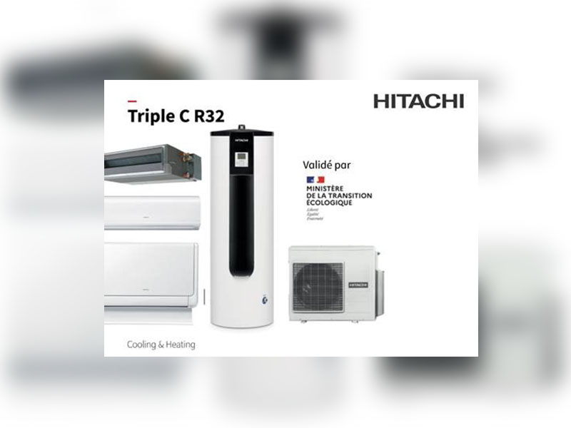 La solution exclusive Triple C R32 d’Hitachi bénéficie d’une meilleure valorisation dans le neuf - Batiweb