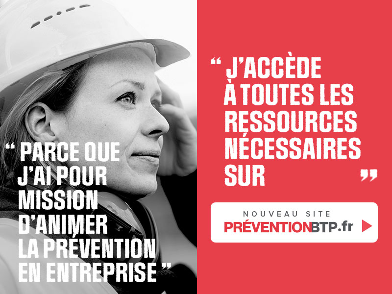 Le site preventionbtp.fr fait peau neuve ! - Batiweb