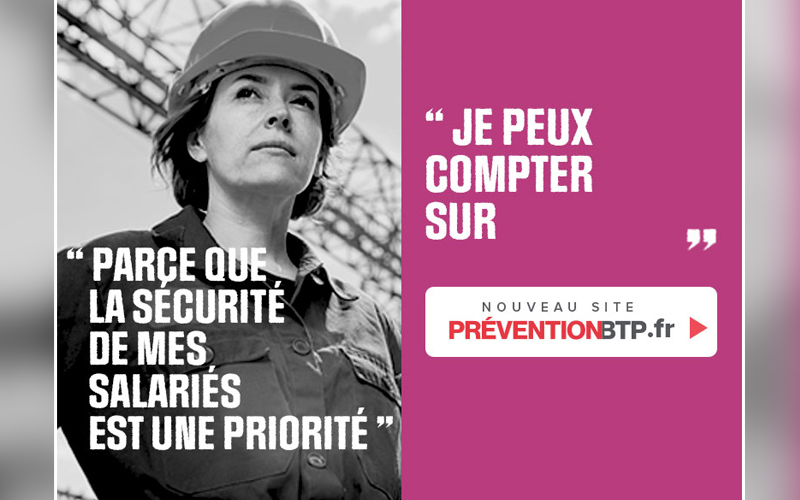 Nouveau site preventionbtp.fr - Batiweb