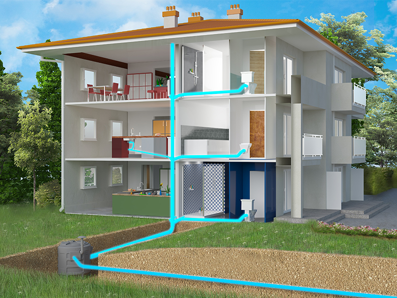 Spécial maisons individuelles et petits collectifs : SFA lance les Sanifos 610, de nouvelles stations à enterrer pour un relevage de toutes les eaux - Batiweb