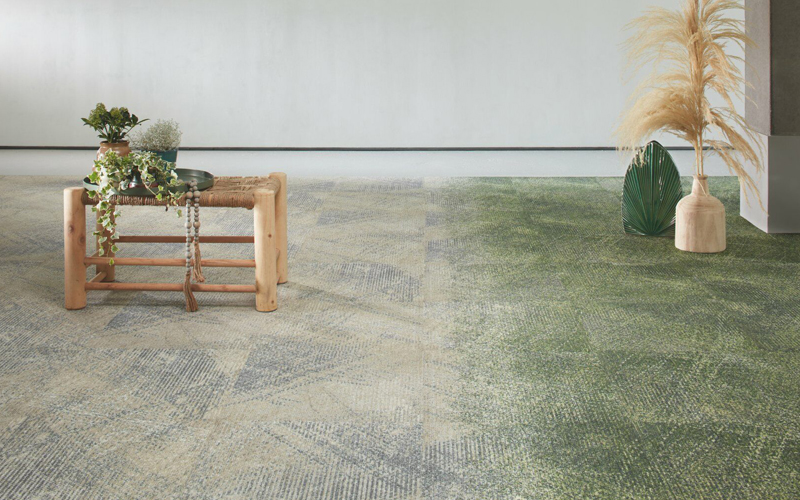 Milliken lance sa nouvelle collection de dalles textiles Coastline - Batiweb