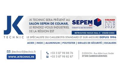 JK Technic vous donne rendez-vous au SEPEM de Colmar...