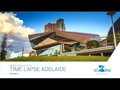 elZinc Rainbow Red : Time Lapse Adelaide Convention Centre - Batiweb