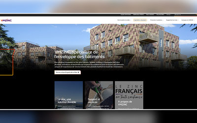 VMZINC® lance son nouveau site internet et dévoile...