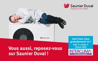 Saunier Duval vous donne rendez-vous sur Interclima :...