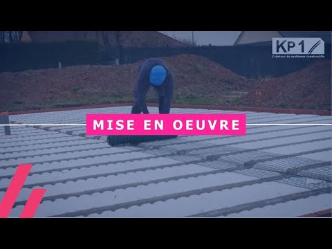 Mise en œuvre d'un plancher MILLIWATT CHAUFFANT / RAFRAÎCHISSANT - KP1 - Batiweb