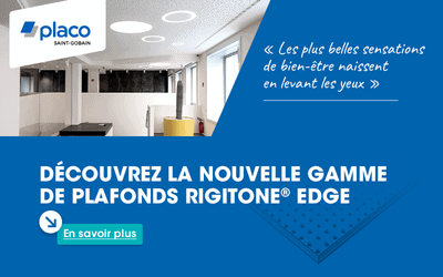 Rigitone® Edge, la plaque au nouveau bord, déclinée...