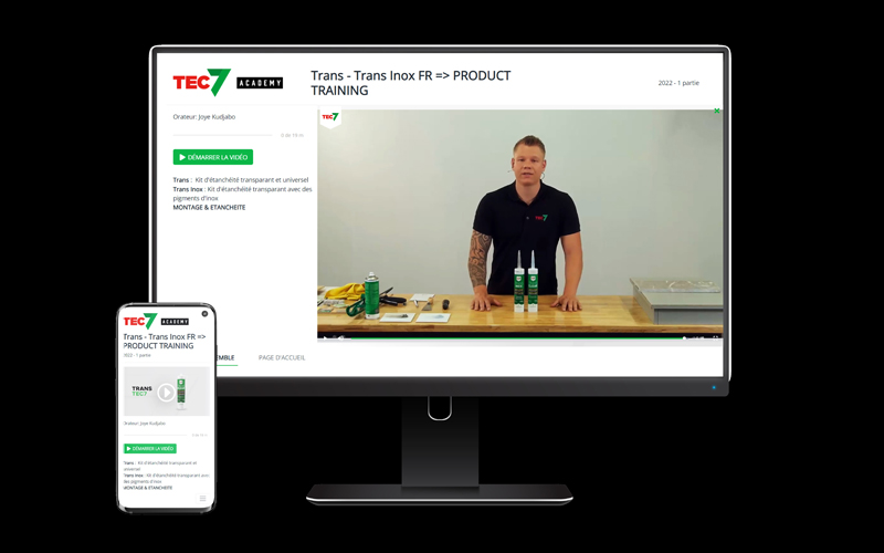 TEC7 continue son développement et accompagne les distributeurs en ligne avec TEC7 Academy - Batiweb