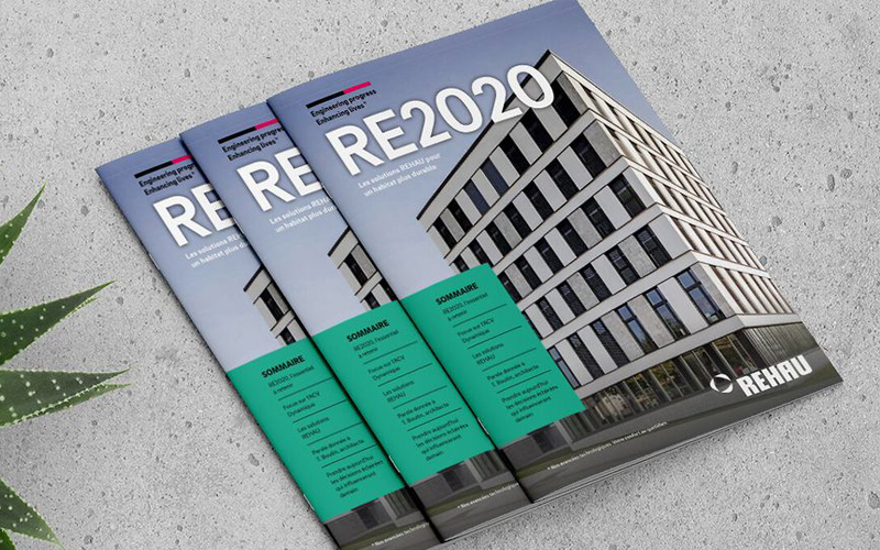 Tout savoir sur la RE2020 dans le mini-magazine dédié, réalisé par REHAU - Batiweb