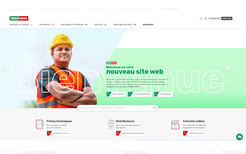 PAREXLANKO propose un site internet pour une meilleure expérience clients - Batiweb