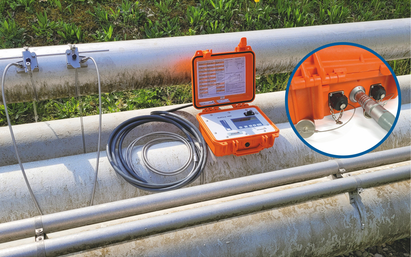 SeFlow 400 : débitmètre à ultrasons clamp-on portable pour l’eau potable - Batiweb