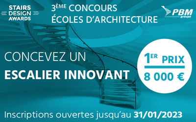 PBM Groupe organise le 3ème Concours Écoles d’Architecture...