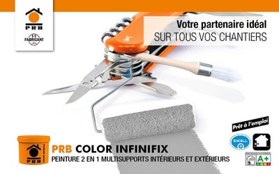 PRB COLOR INFINIFIX : nouvelle peinture prête à l’emploi