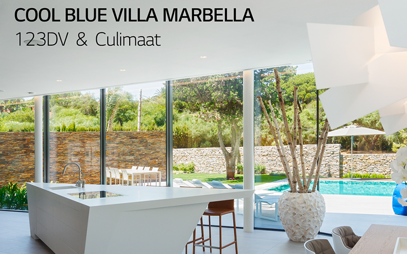 HIMACS pour la somptueuse villa Cool Blue à Marbella - Batiweb