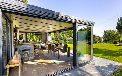 Gamme de vérandas aluminium Wallis® : modulables, confortables,...