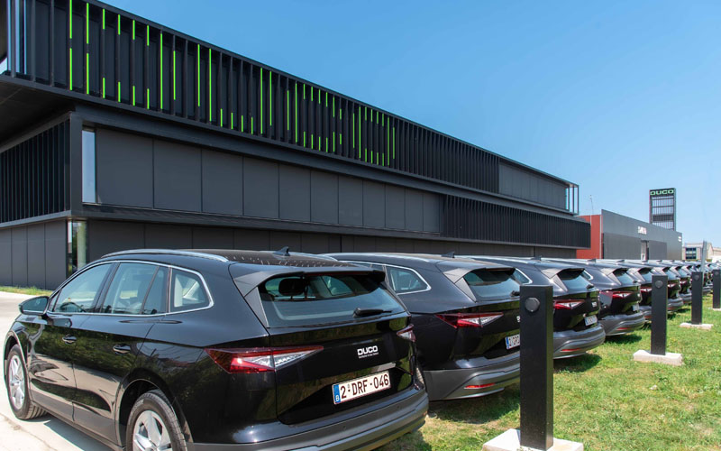 DUCO s’engage sur la voie de la durabilité en rendant son parc automobile plus écologique - Batiweb